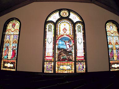 Windows at Greensboro First United Methodist