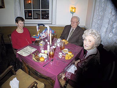 Grandparents Torbert at Foscue House Restaurant, Demopolis
