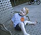 lounging at pool 06/09/02