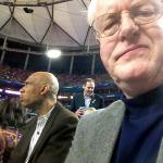 Kareem Abdul Jabbar was recognized as the greatest Final Four player of all-time and rewarded with a seat by ...
