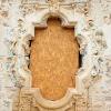 Mission San Jose Rose Window under repair