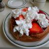 Guenther House brunch waffle