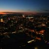 Nighttime view of downtown San Antonio from Tower of Americas