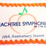 PSW cake at the reception
