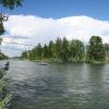 Snake River at ferry site