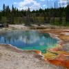 Hot spring in West Thumb geyser basin