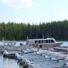 Our Yellowstone Lake tour boat