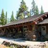 Lake Village Visitors Center, early park structure