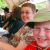 First class seating on covered wagon
