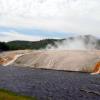 Great Prismatic Spring runoff into Firehole River