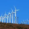 Wind turbines near Mojave (Asiana crash in San Francisco diverted our Delta flight to Las Vegas, followed by 600 mile drive to San Francisco)