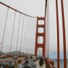 On the Golden Gate Bridge