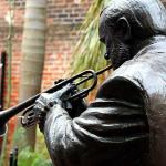 Al Hirt statue in French Quarter