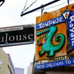 Street signs in French Quarter