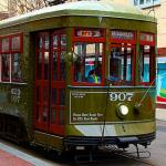 St. Charles streetcar at Canal Street turn