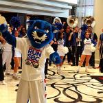 Team send-off at Marriott at Lake Way