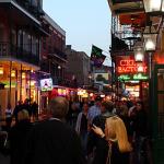 Tom Lewis and Julie Kerlin on Bourbon Street