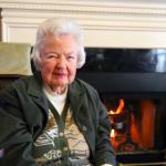 Julee Burke on Thanksgiving Day in Gray