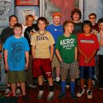 Samuel and his buddies celebrate Samuel's 12th birthday at Laser Quest, October 8, 2012