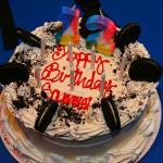 Bruster's oreo ice cream cake
