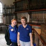 Magazine weapons display, Williamsburg