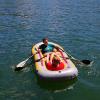 Julia and Samuel sail away