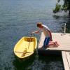 Sailboat assembly at Lake Burton