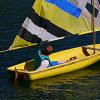 Samuel's maiden solo voyage on sailboat