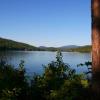 View of Lake Burton to the south from the vicinity of the screened porch at the Gignilliats' place