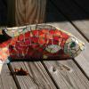 Decorative fish on the Gignilliats' dock at Lake Burton