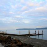 Early morning view from Mukilteo, Washington shorelilne, July 6, 2014