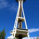 Space Needle from Chihuly Garden & Glass, July 6, 2014
