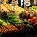 Produce at Pike Place Market, July 6, 2014