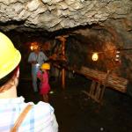 Julia in silver mine, July 8, 2014