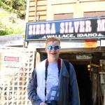 Sam at Sierra Silver Mine entrance, July 8, 2014