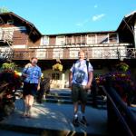 Lake McDonald Lodge at Glacier National Park built 1914, celebrating 100 years, July 8, 2014