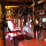 Interior of Johnson's at St. Mary, Montana Cafe. July 9, 2014