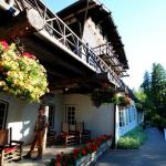 Lake McDonald Lodge Russell's Fireside Dining Room wing, July 8, 2014