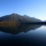 Lake McDoanld at sunrise, July 9, 2014