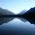 Lake McDonald at sunrise, July 9, 2014