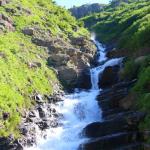 Waterfall in Glacier National Park, July 9, 2014