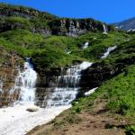 Waterfalls in Glacier National Park, July 9, 2014