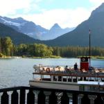 MV International docked at Goat Haunt, Montana customs station, July 9, 2014