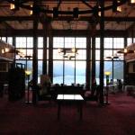Lobby of Prince of Wales Hotel in Wtaerton Lakes Village, Alberta, July 9, 2014