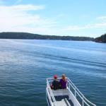 View of San Juan Islands, July 12, 2014