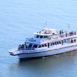 Island Explorer 3, sister ship of our whale watch ship, Island Explorere 4, shown leaving Anacortes, July 12, 2014