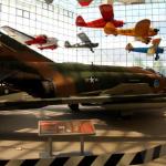 Lockheed fighter jet among main hall exhibits at Museum of Flight at Boeing Field, July 13, 2014