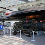 Sam and Julia inspect SR-71 at Museum of Flight, July 13, 2014